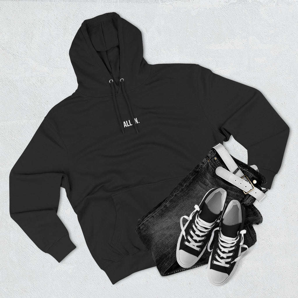 All In. Hoodie – Commitment Black