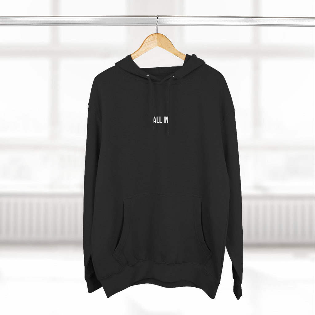 All In. Hoodie – Commitment Black
