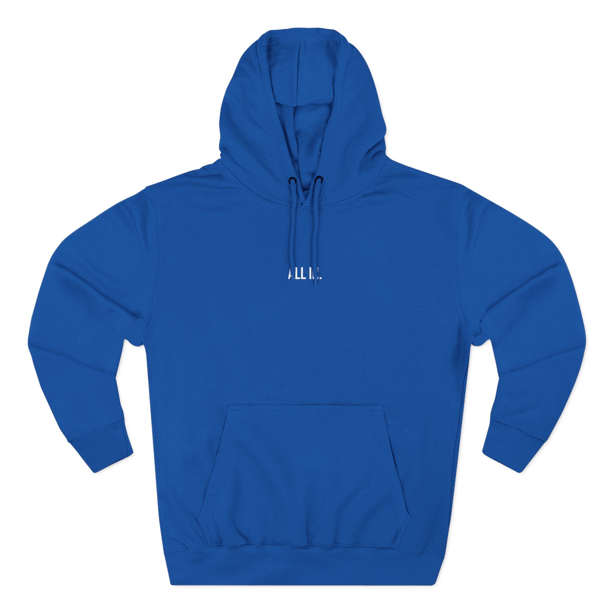 All In. Hoodie – Commitment Black