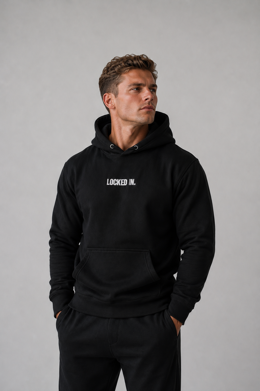 Locked In. Hoodie – Signature Drop