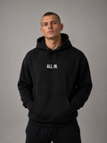 All In. Hoodie – Commitment Black